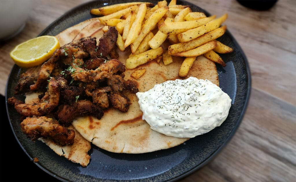 Tzatziki mit Gyros
