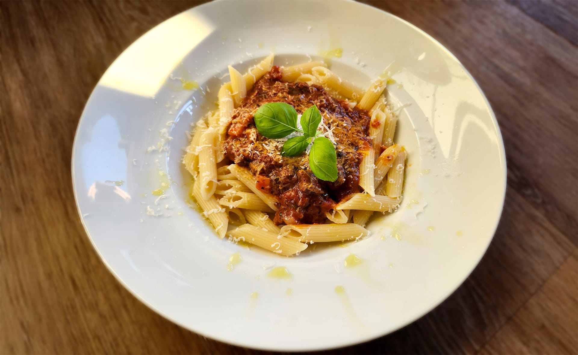 Tomatensoße mit Hackfleisch