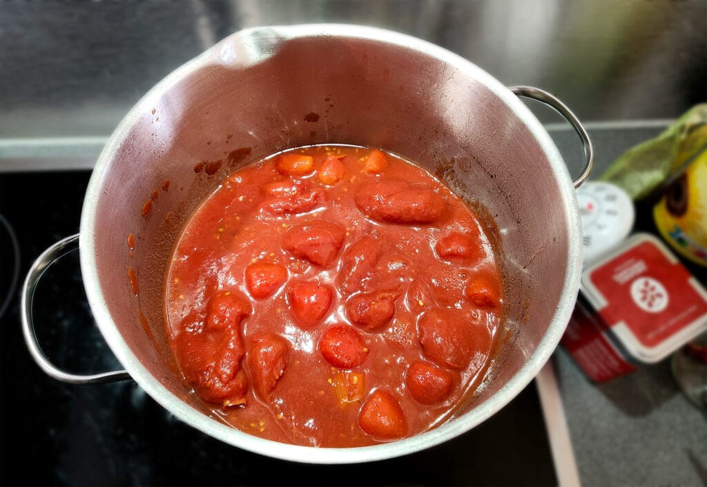 Tomatensoße mit Hackfleisch
