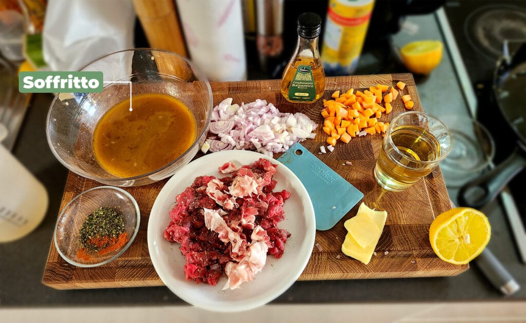 Tomatensoße mit Hackfleisch