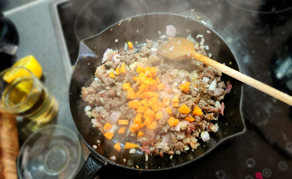 Tomatensoße mit Hackfleisch