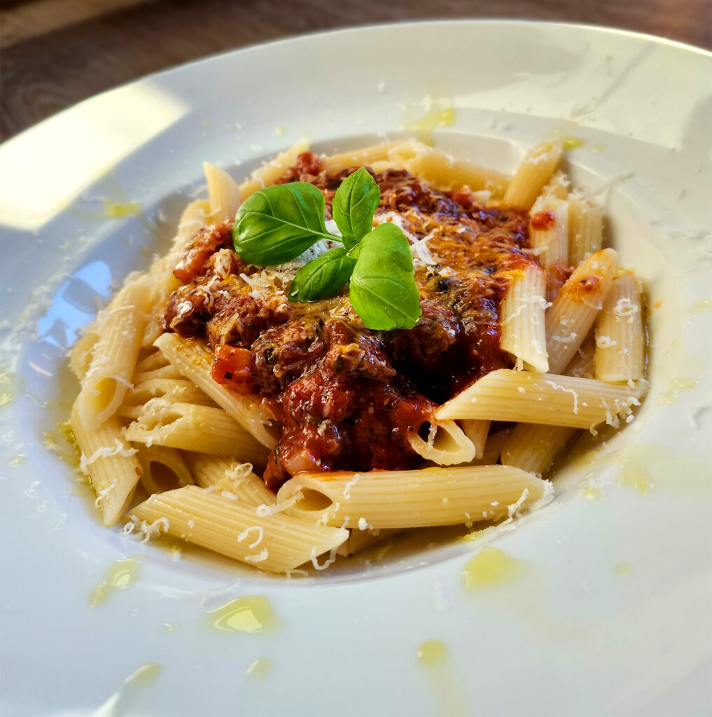Tomatensoße mit Hackfleisch