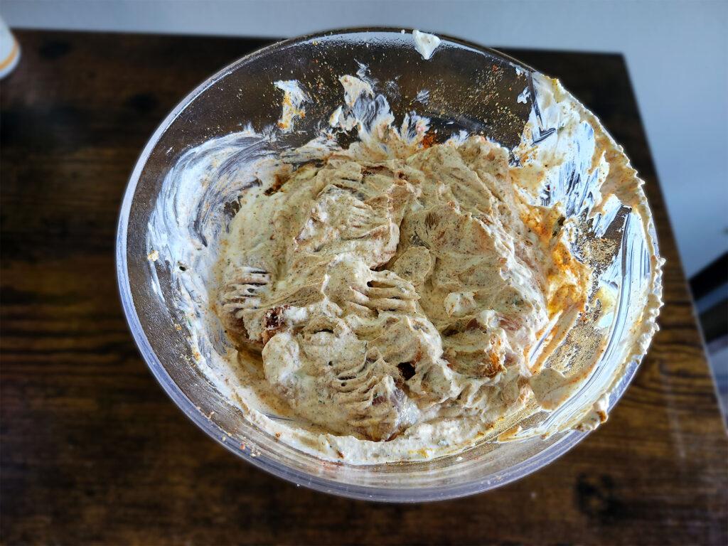 Butter Chicken - Chicken einlegen